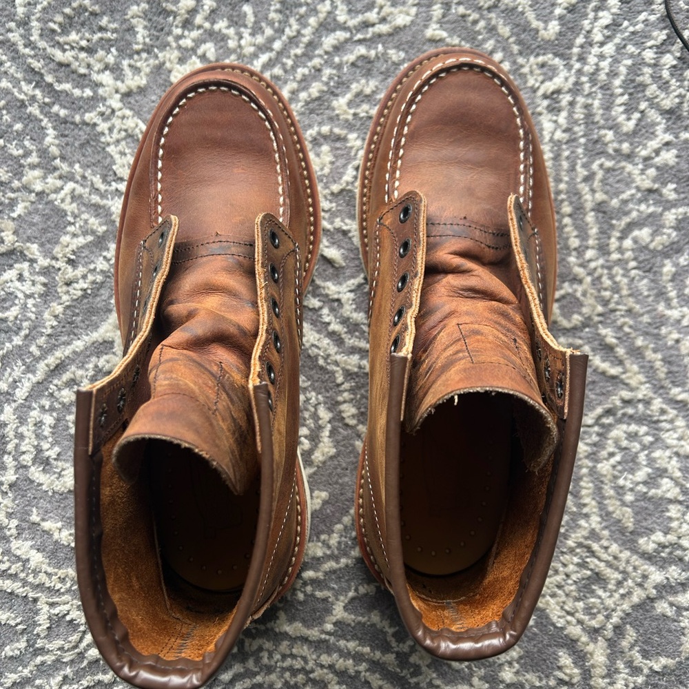 Red Wing 1907 Moc Toe 9.5D